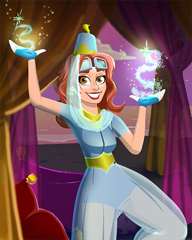 Pogo Amelia The Genie Badge Pogo Amelia The Genie Badge