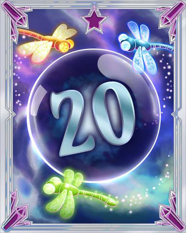 Magic Dragonfly 20 Badge - Quinn's Aquarium Magic Dragonfly 20 Badge - Quinn's Aquarium