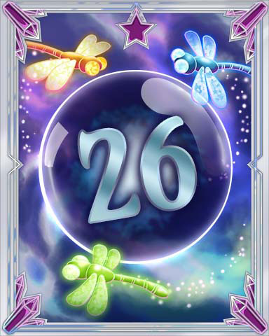 Magic Dragonfly 26 Badge - Mahjong Escape Magic Dragonfly 26 Badge - Mahjong Escape