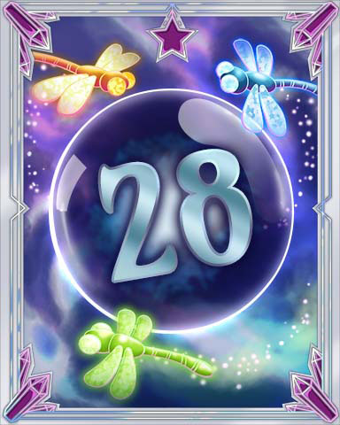 Magic Dragonfly 28 Badge - Mahjong Escape Magic Dragonfly 28 Badge - Mahjong Escape