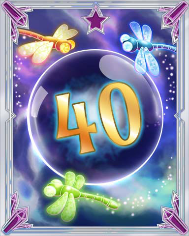 Magic Dragonfly 40 Badge - Big City Adventure Magic Dragonfly 40 Badge - Big City Adventure