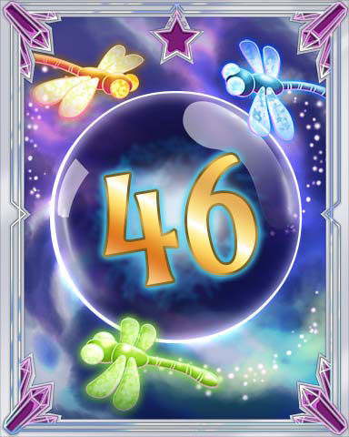 Magic Dragonfly 46 Badge - Canasta Magic Dragonfly 46 Badge - Canasta