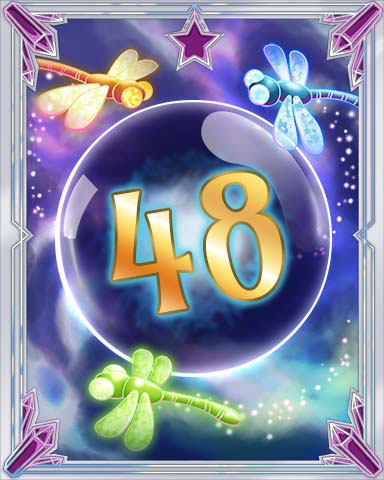 Magic Dragonfly 48 Badge - Canasta Magic Dragonfly 48 Badge - Canasta