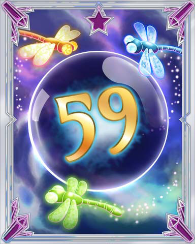 Magic Dragonfly 59 Badge - Trizzle Magic Dragonfly 59 Badge - Trizzle