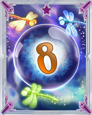 Magic Dragonfly 8 Badge - Claire Hart: Secret In The Shadows Magic Dragonfly 8 Badge - Claire Hart: Secret In The Shadows