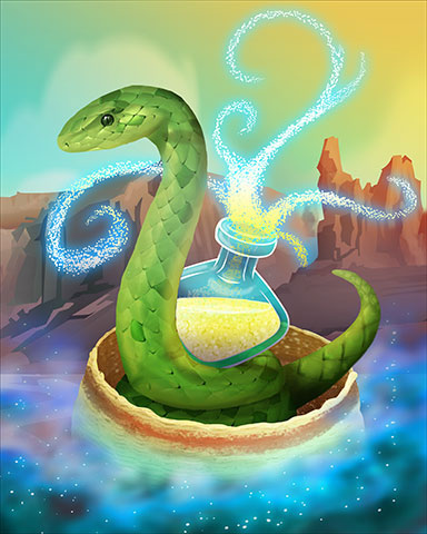 Pogo Serpentine Solution Badge Pogo Serpentine Solution Badge