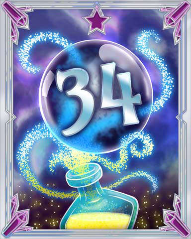 Elixir Bottle 34 Badge - Pogo Daily Sudoku Elixir Bottle 34 Badge - Pogo Daily Sudoku