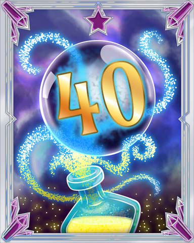 Elixir Bottle 40 Badge - Poppit! Bingo Elixir Bottle 40 Badge - Poppit! Bingo