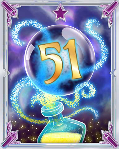 Elixir Bottle 51 Badge - Tri-Peaks Solitaire HD Elixir Bottle 51 Badge - Tri-Peaks Solitaire HD