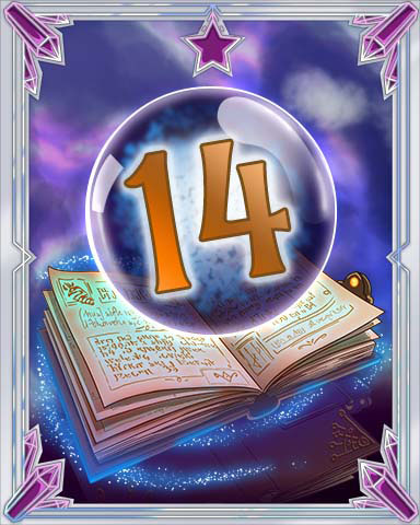 Spellbook Vol. 14 Badge - Mahjong Sanctuary Spellbook Vol. 14 Badge - Mahjong Sanctuary