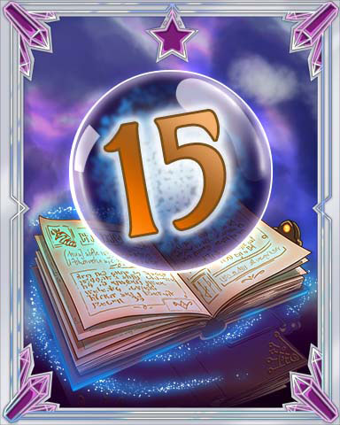 Spellbook Vol. 15 Badge - Mahjong Sanctuary Spellbook Vol. 15 Badge - Mahjong Sanctuary