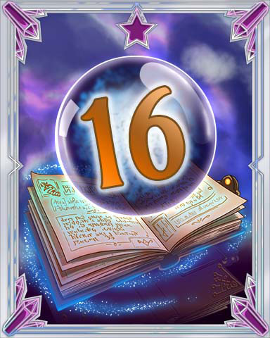 Spellbook Vol. 16 Badge - Mahjong Sanctuary Spellbook Vol. 16 Badge - Mahjong Sanctuary