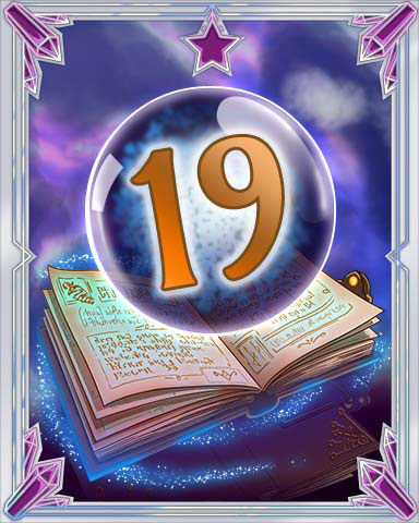 Spellbook Vol. 19 Badge - Solitaire Gardens Spellbook Vol. 19 Badge - Solitaire Gardens