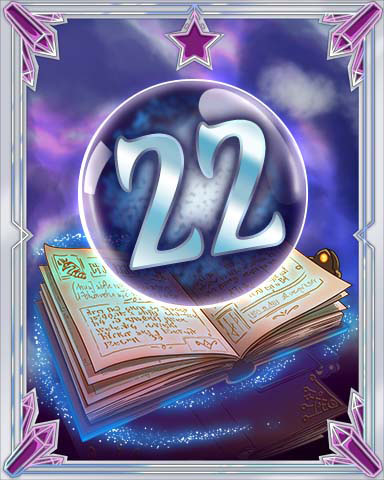 Spellbook Vol. 22 Badge - Solitaire Gardens Spellbook Vol. 22 Badge - Solitaire Gardens