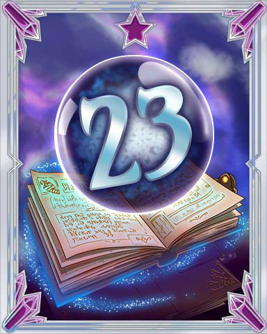 Spellbook Vol. 23 Badge - Solitaire Gardens Spellbook Vol. 23 Badge - Solitaire Gardens