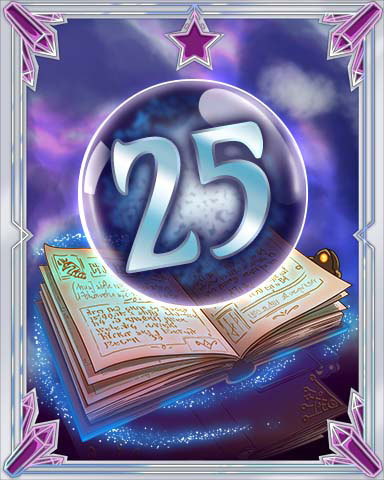 Spellbook Vol. 25 Badge - Pogo Daily Sudoku Spellbook Vol. 25 Badge - Pogo Daily Sudoku