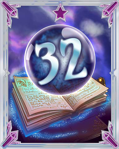 Spellbook Vol. 32 Badge - Jet Set Solitaire Spellbook Vol. 32 Badge - Jet Set Solitaire