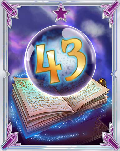 Spellbook Vol. 43 Badge - Bookworm HD Spellbook Vol. 43 Badge - Bookworm HD