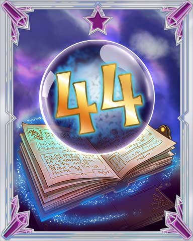 Spellbook Vol. 44 Badge - Bookworm HD Spellbook Vol. 44 Badge - Bookworm HD