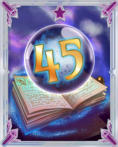 Spellbook Vol. 45 Badge - Bookworm HD Spellbook Vol. 45 Badge - Bookworm HD