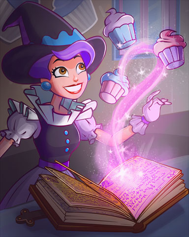 Pogo Cupcake Wizardry Badge Pogo Cupcake Wizardry Badge