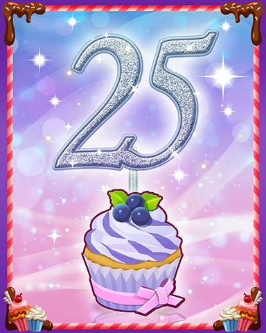 Vanilla Cupcake #25 Badge - Poppit! Bingo Vanilla Cupcake #25 Badge - Poppit! Bingo