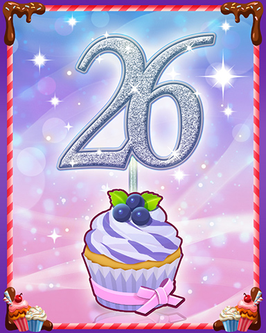Vanilla Cupcake #26 Badge - Poppit! Bingo Vanilla Cupcake #26 Badge - Poppit! Bingo