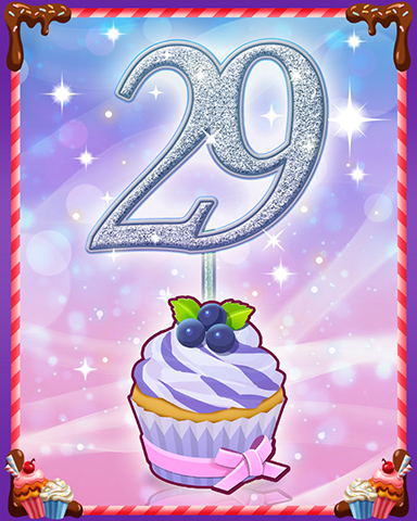 Vanilla Cupcake #29 Badge - Poppit! Bingo Vanilla Cupcake #29 Badge - Poppit! Bingo
