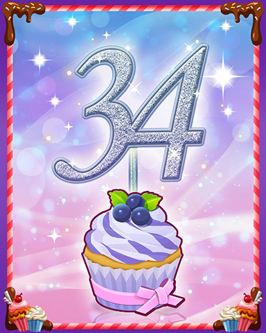 Vanilla Cupcake #34 Badge - Cookie Connect Vanilla Cupcake #34 Badge - Cookie Connect