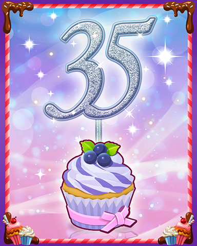 Vanilla Cupcake #35 Badge - Cookie Connect Vanilla Cupcake #35 Badge - Cookie Connect