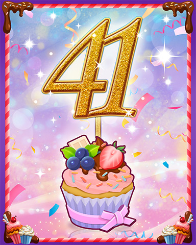 Vanilla Cupcake #41 Badge - Solitaire Blitz Vanilla Cupcake #41 Badge - Solitaire Blitz