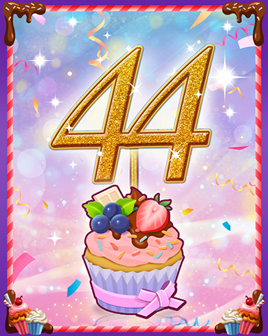 Vanilla Cupcake #44 Badge - Jungle Gin HD Vanilla Cupcake #44 Badge - Jungle Gin HD