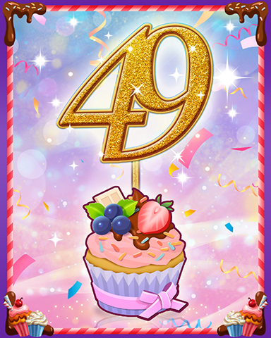 Vanilla Cupcake #49 Badge - Jigsaw Treasure Hunter HD Vanilla Cupcake #49 Badge - Jigsaw Treasure Hunter HD