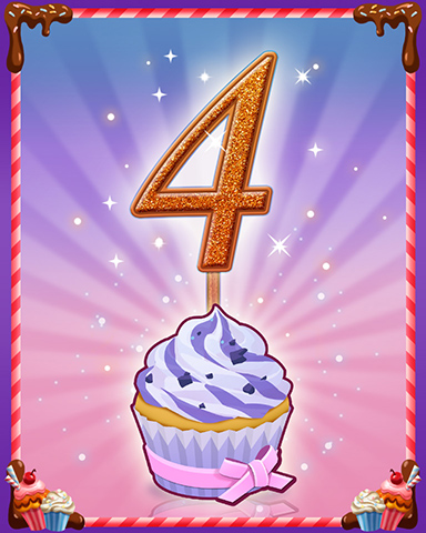 Vanilla Cupcake #4 Badge - Pogo™ Slots Vanilla Cupcake #4 Badge - Pogo™ Slots