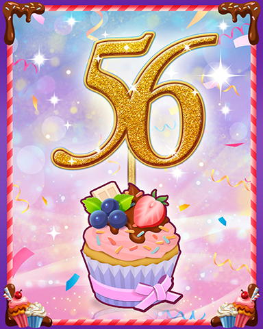 Vanilla Cupcake #56 Badge - Word Whomp HD Vanilla Cupcake #56 Badge - Word Whomp HD