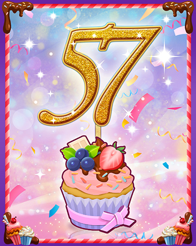 Vanilla Cupcake #57 Badge - Word Whomp HD Vanilla Cupcake #57 Badge - Word Whomp HD