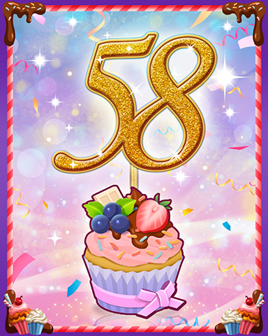 Vanilla Cupcake #58 Badge - Sweet Tooth Town Vanilla Cupcake #58 Badge - Sweet Tooth Town