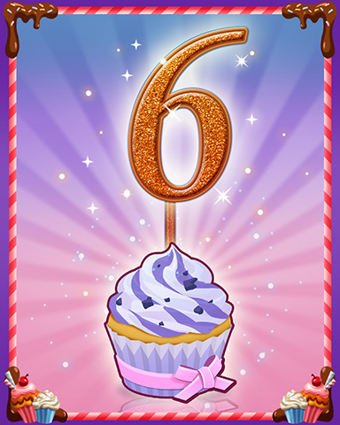 Vanilla Cupcake #6 Badge - Pogo™ Slots Vanilla Cupcake #6 Badge - Pogo™ Slots