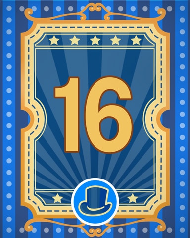 Spike's Showcase 16 Badge - Jet Set Solitaire Spike's Showcase 16 Badge - Jet Set Solitaire