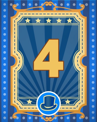 Spike's Showcase 4 Badge - Poppit! Bingo