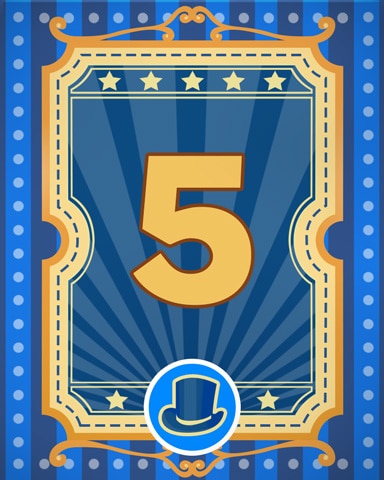 Spike's Showcase 5 Badge - Poppit! Bingo Spike's Showcase 5 Badge - Poppit! Bingo
