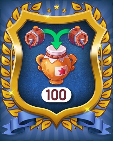 Total Merge 100 Badge - Merge Academy Total Merge 100 Badge - Merge Academy