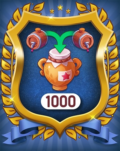Total Merge 1000 Badge - Merge Academy Total Merge 1000 Badge - Merge Academy