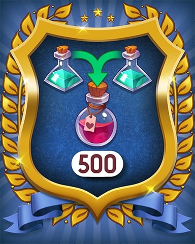 Potions 500 Badge - Merge Academy Potions 500 Badge - Merge Academy