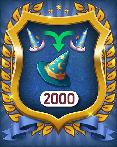 Wizard Hats 2000 Badge - Merge Academy Wizard Hats 2000 Badge - Merge Academy