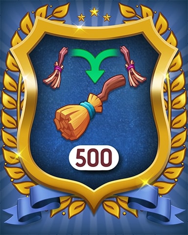 Broomsticks 500 Badge - Merge Academy Broomsticks 500 Badge - Merge Academy