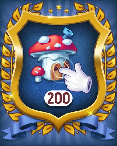 Mushroom House 200 Badge - Merge Academy Mushroom House 200 Badge - Merge Academy