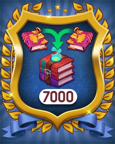 Spellbooks 7000 Badge - Merge Academy Spellbooks 7000 Badge - Merge Academy
