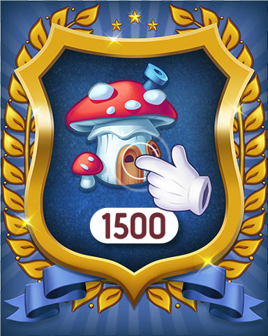 Mushroom House 1500 Badge - Merge Academy Mushroom House 1500 Badge - Merge Academy