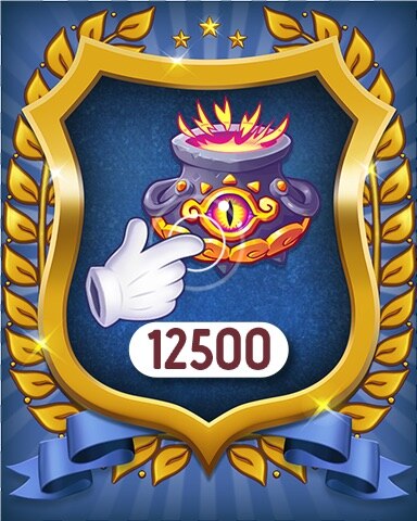 Magic Tome 12500 Badge - Merge Academy